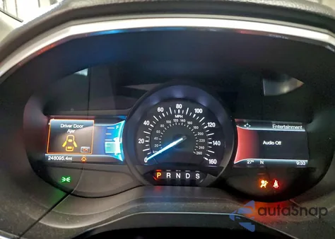 2018 Ford Edge Titanium z USA, uszkodzony, nr VIN 2FMPK4K99JBB41043